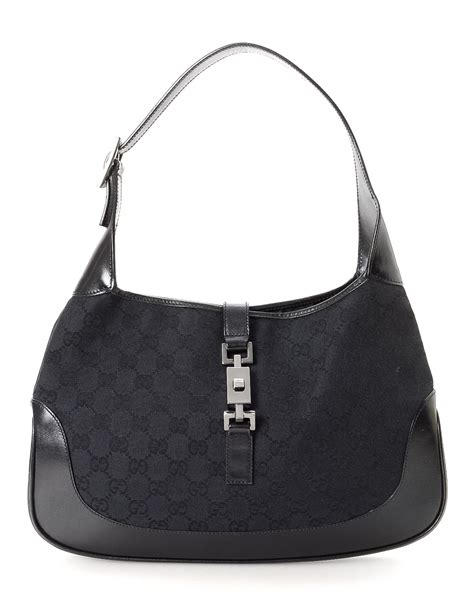 gucci jackie o canvas bag|jackie gucci bag vintage.